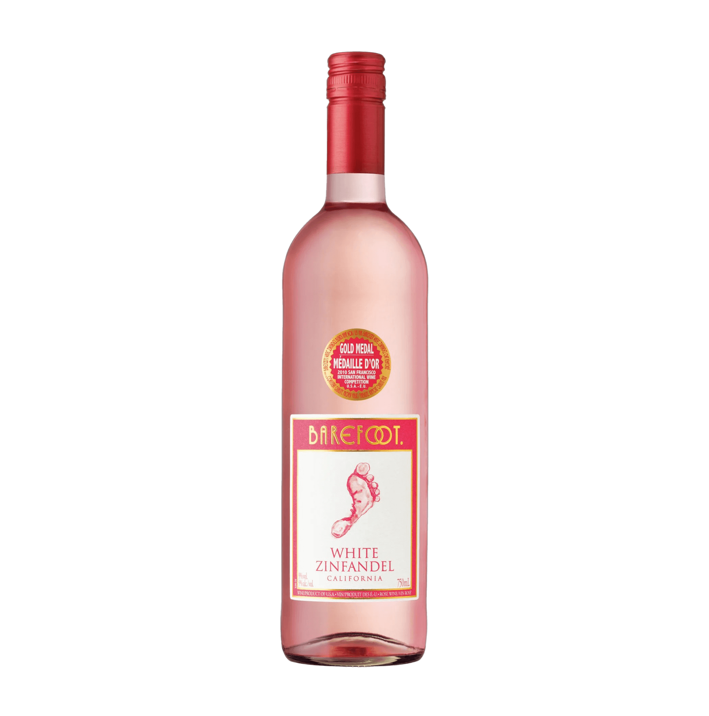 Rượu vang Mỹ Barefoot White Zinfandel Rose