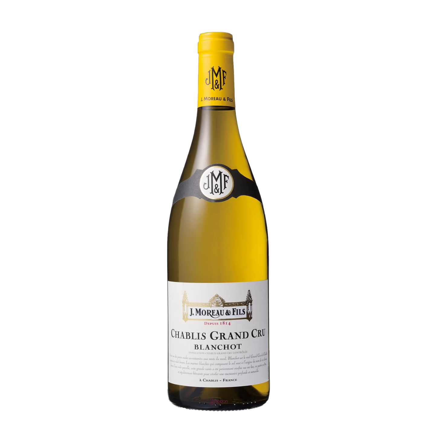 Rượu vang Pháp J.Moreau & Fils Chablis Grand Cru Blanchot