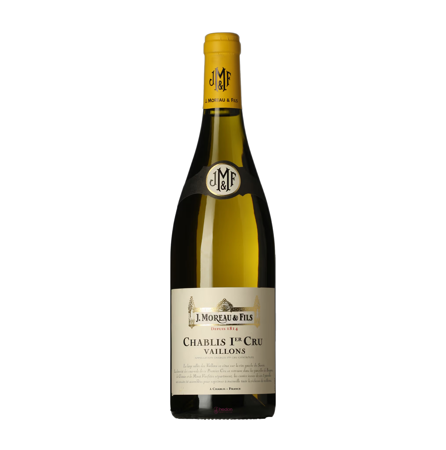 Rượu vang Pháp J.Moreau & Fils Chablis 1er Cru Vaillons