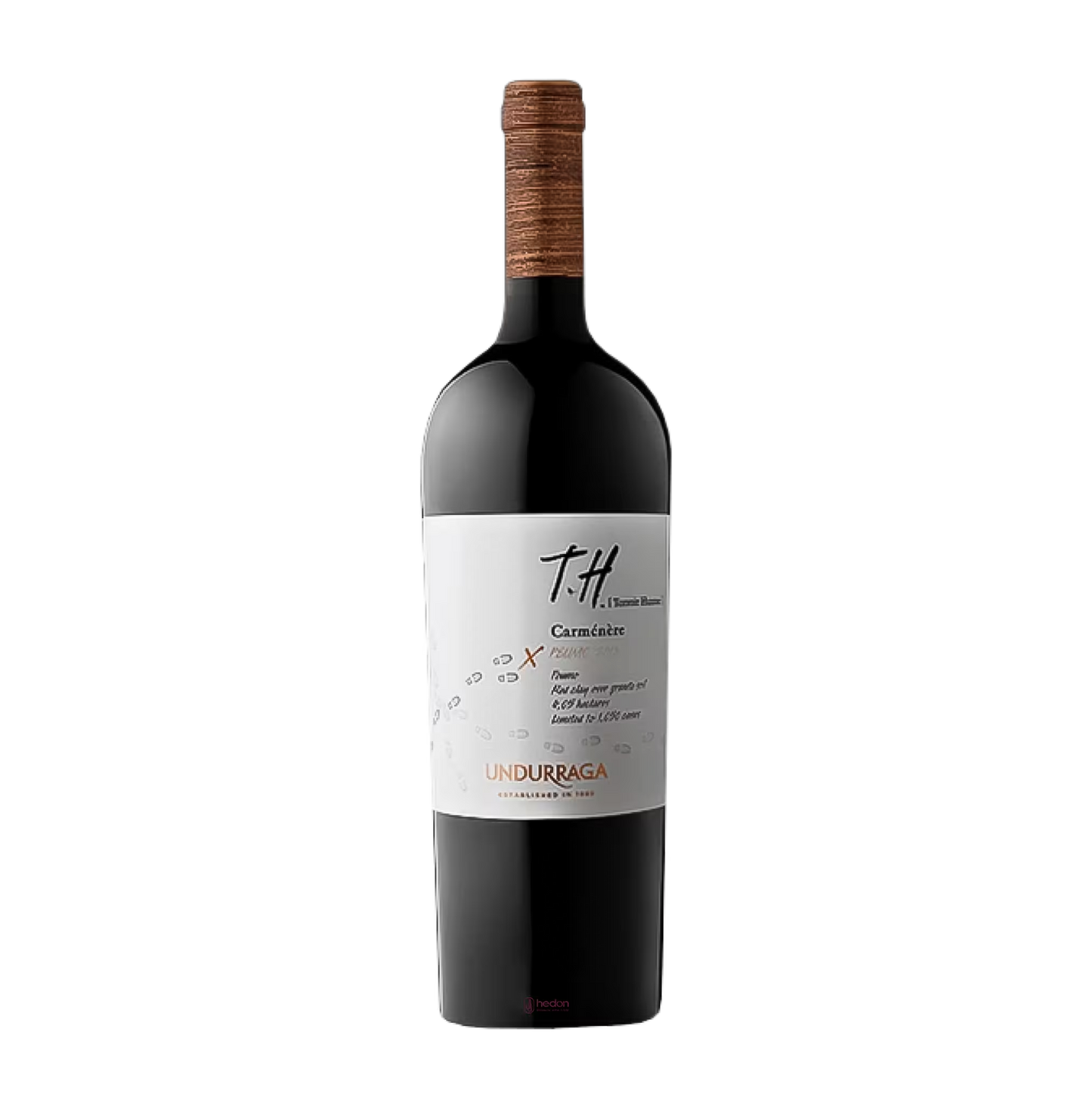 Chilean wine Undurraga TH 68 Manos Carmenere Cauquenes