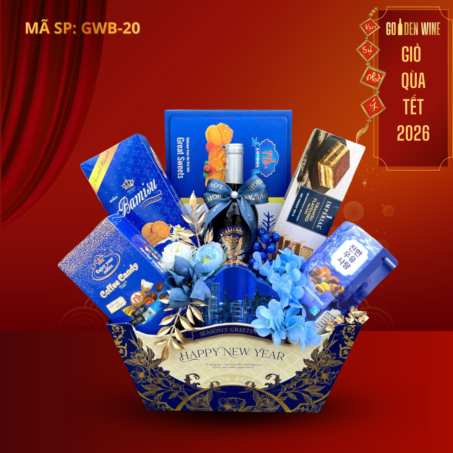GIỎ QUÀ TẾT 2026 GWB-20