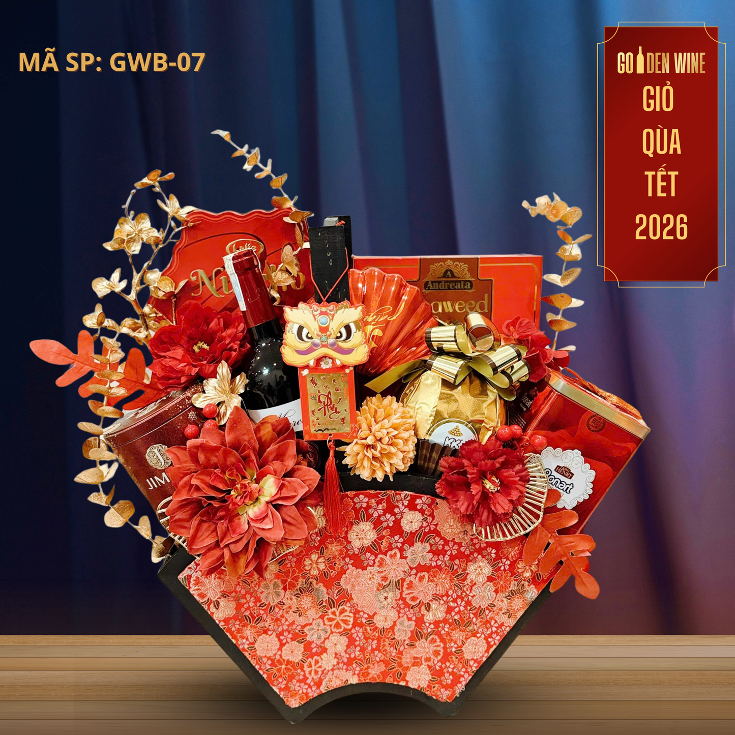 GIỎ QUÀ TẾT 2026 GWB-07