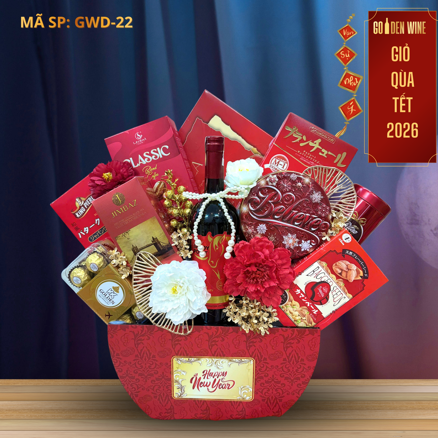 GIỎ QUÀ TẾT 2026 GWD-22