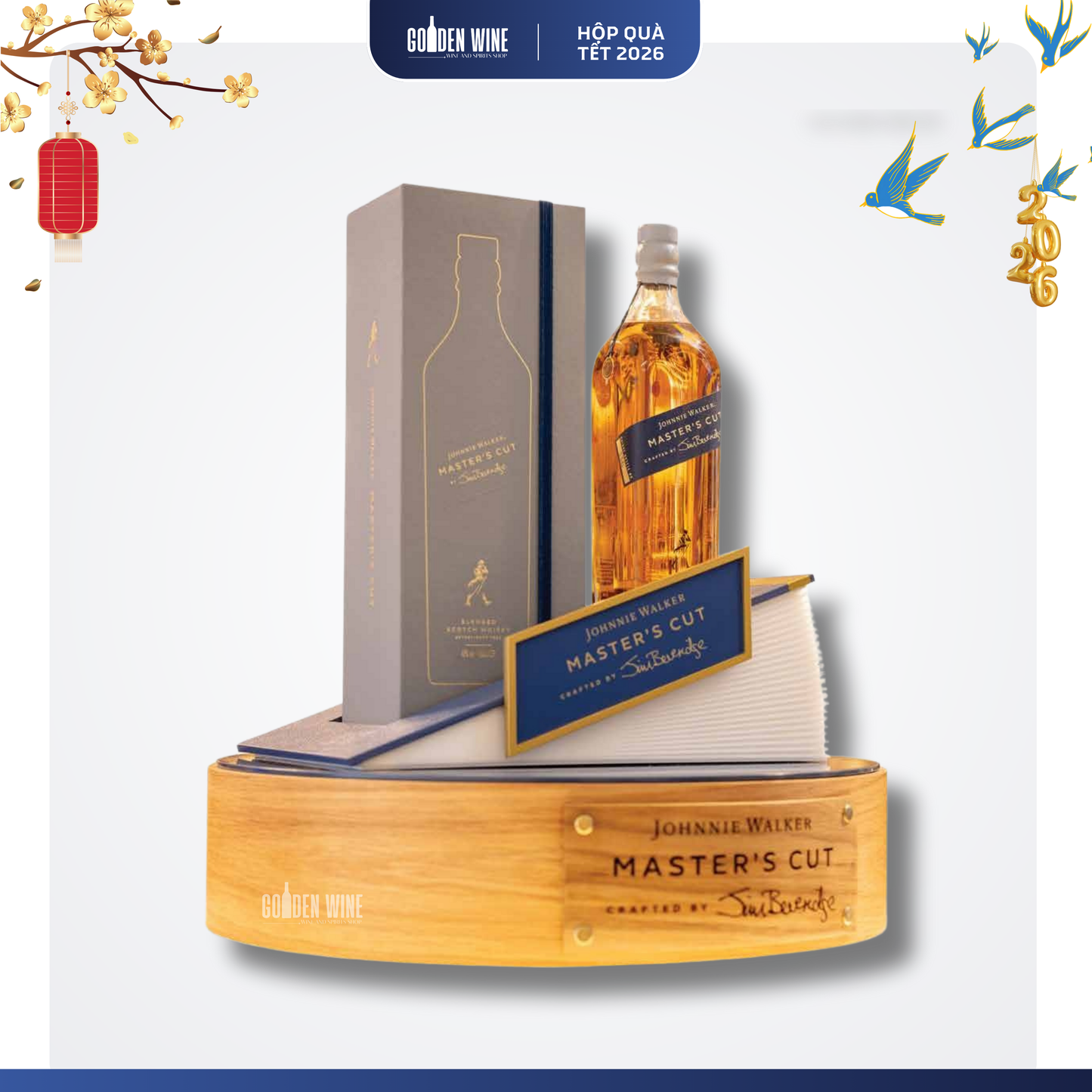 HỘP QUÀ TẾT 2026 JOHNNIE WALKER MASTER'S CUT