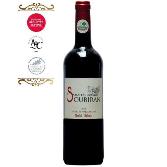 Rượu vang Pháp Chateau Soubiran
