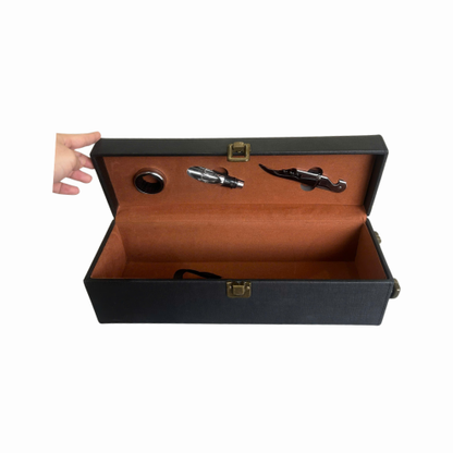 Hộp Dụng Cụ Mở Rượu Vang (Hộp đính đá)