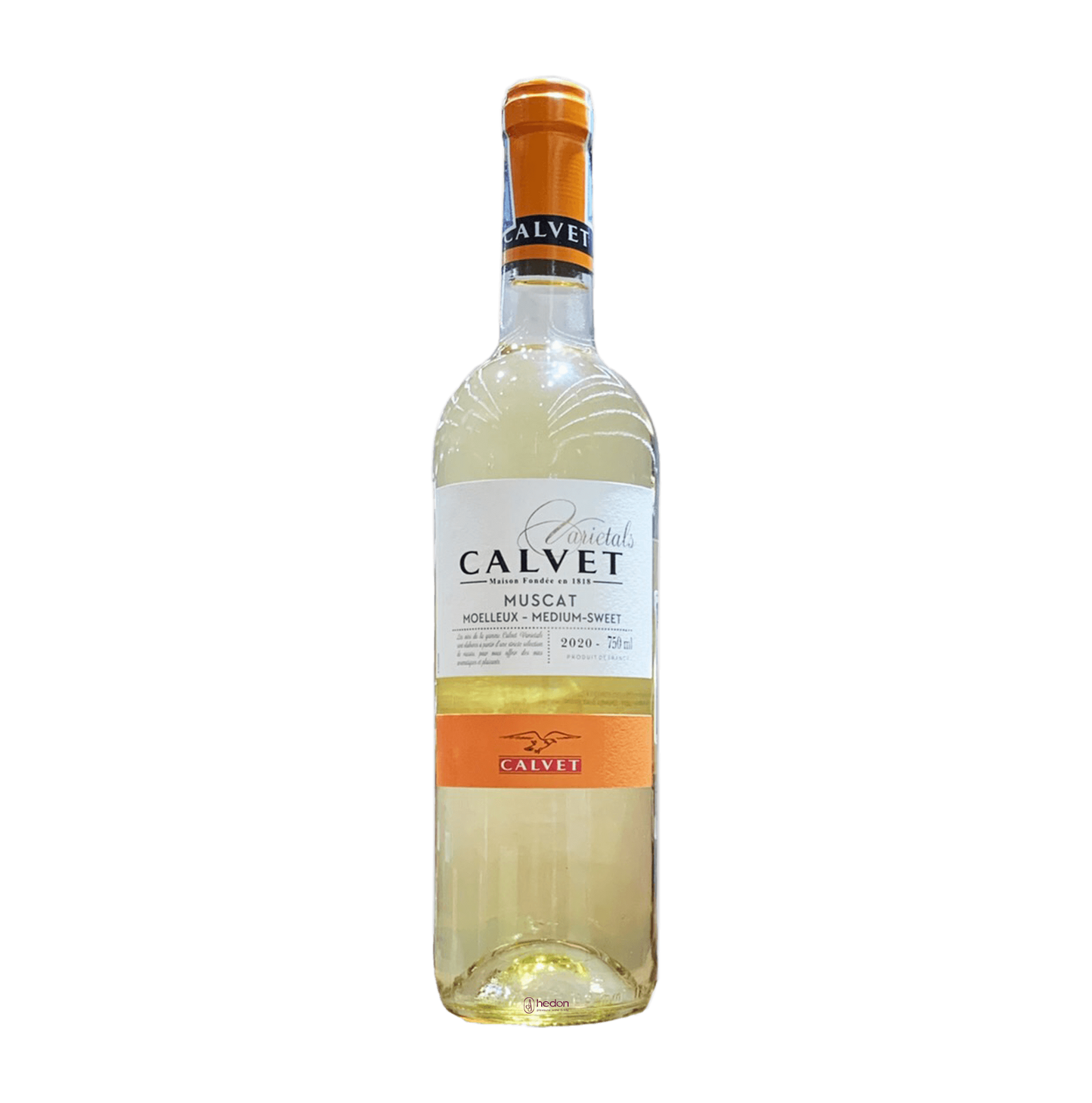 Rượu vang Pháp Calvet Varietals Muscat Moelleux Medium Sweet