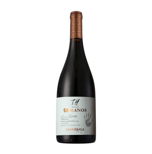Chilean wine Undurraga TH 68 Manos Syrah Cauquenes