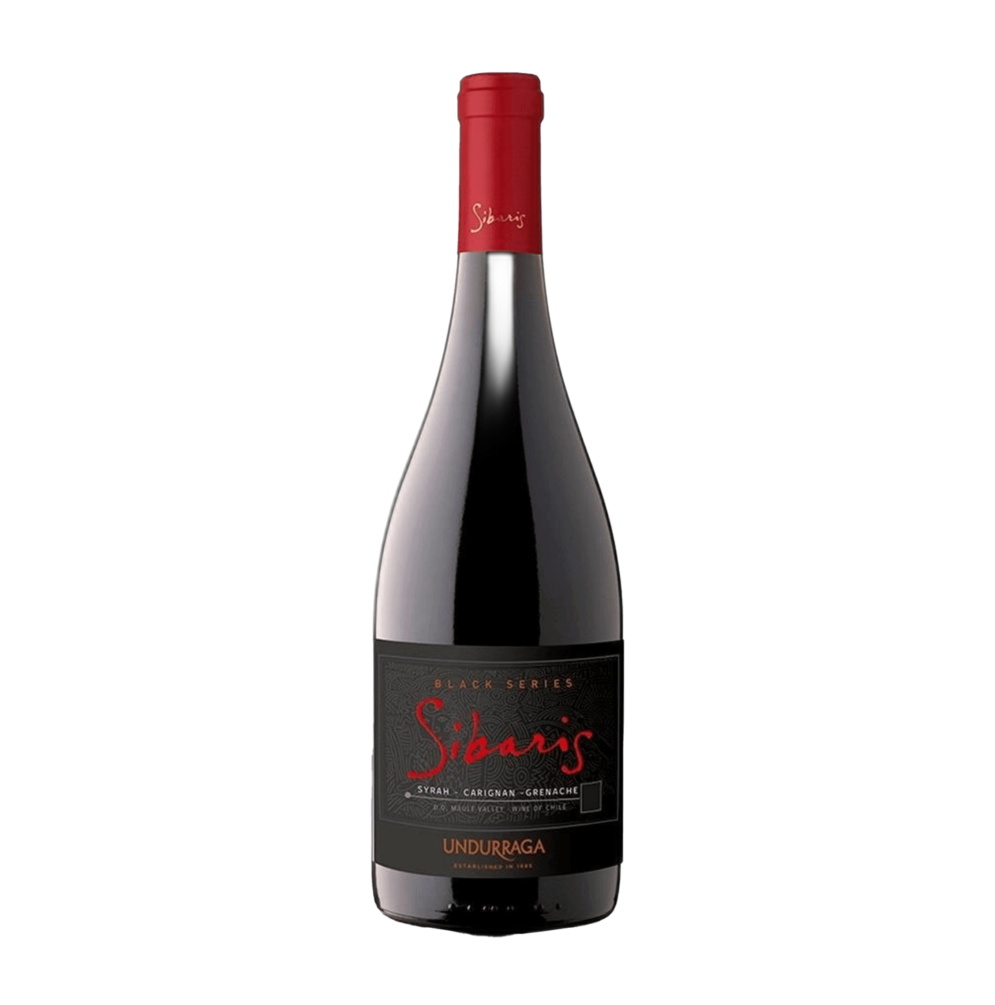 Chilean wine Sibaris Black Series Syrah Carignan Grenache