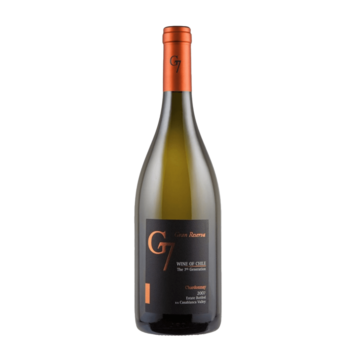 Chilean G7 Gran Reserva Chardonnay wine