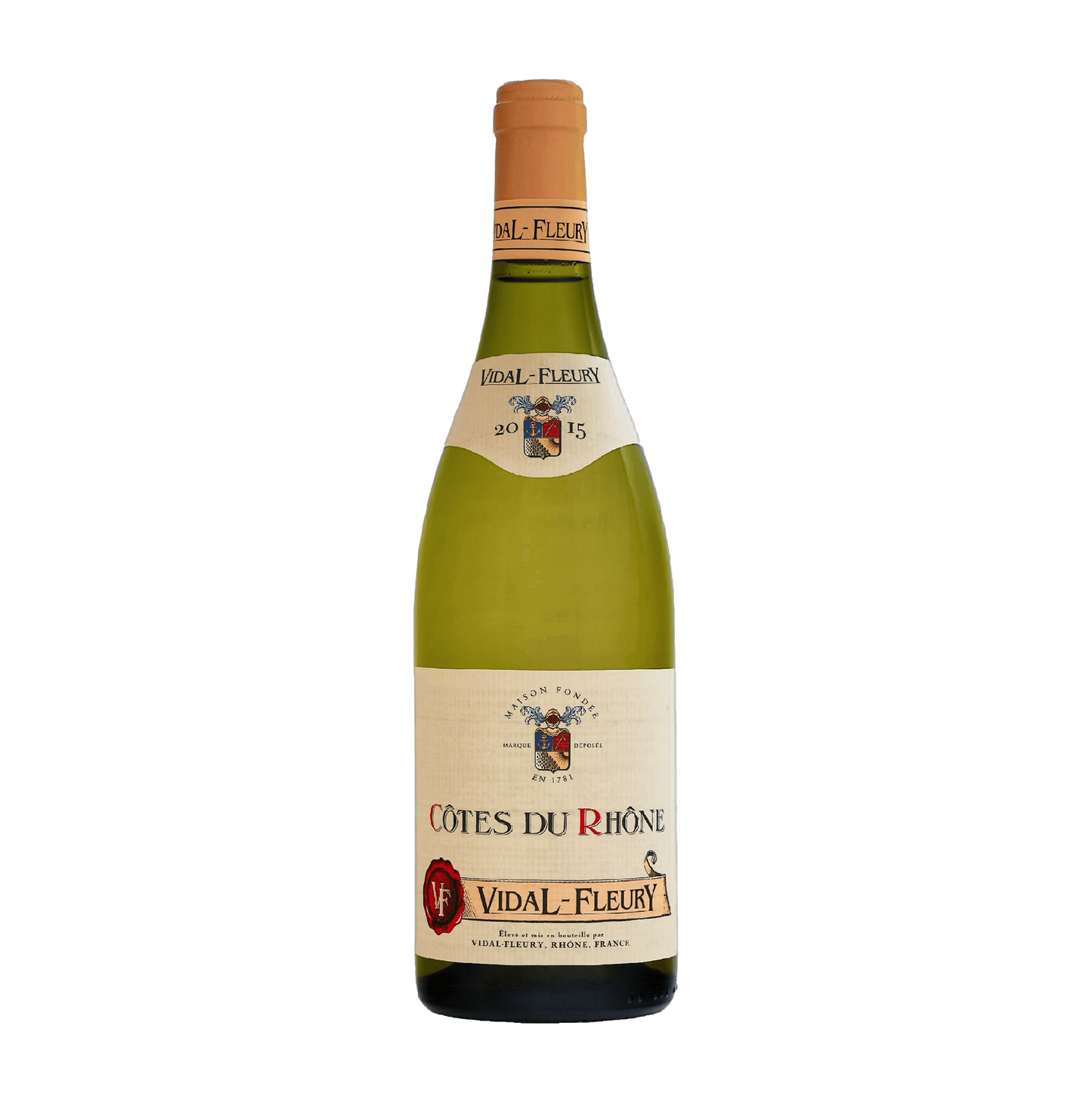 Vidal Fleury Cotes Du Rhone Blanc French wine