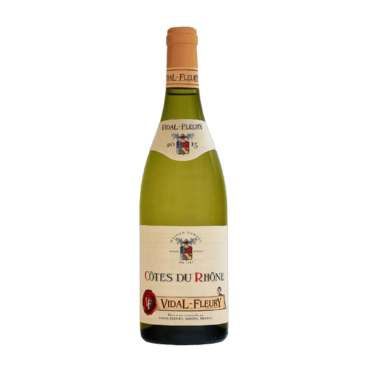 Vidal Fleury Cotes Du Rhone Blanc French wine