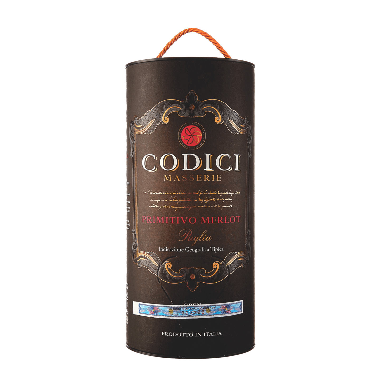 Rượu vang Ý Codici 3L