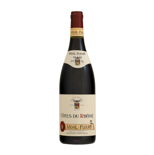 Rượu vang Pháp Vidal Fleury Cotes Du Rhone Rouge