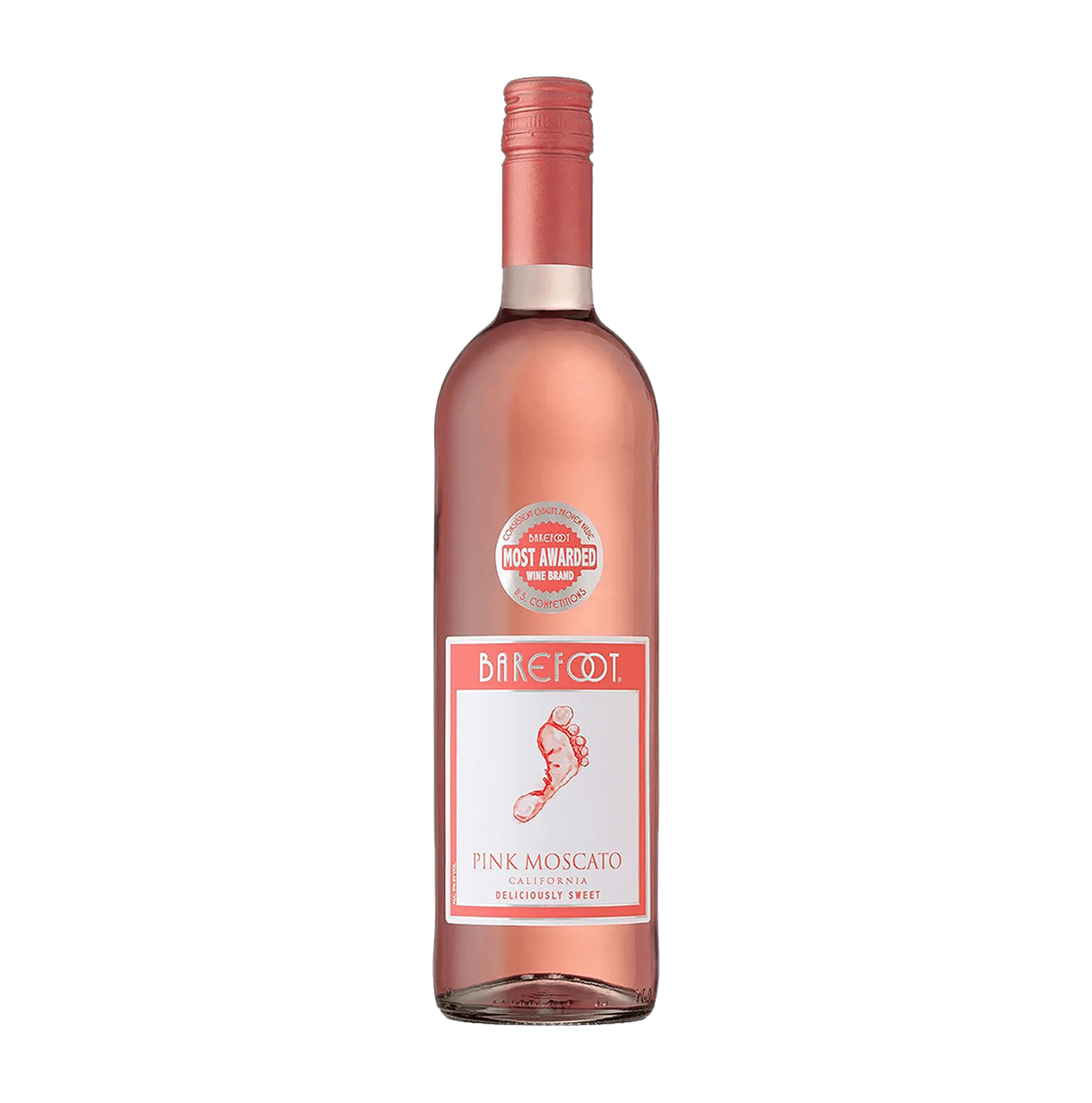 Rượu vang Mỹ Barefoot Varietal Pink Moscato