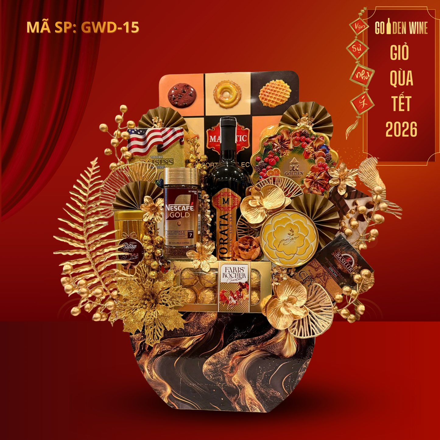 GIỎ QUÀ TẾT 2026 GWB-15