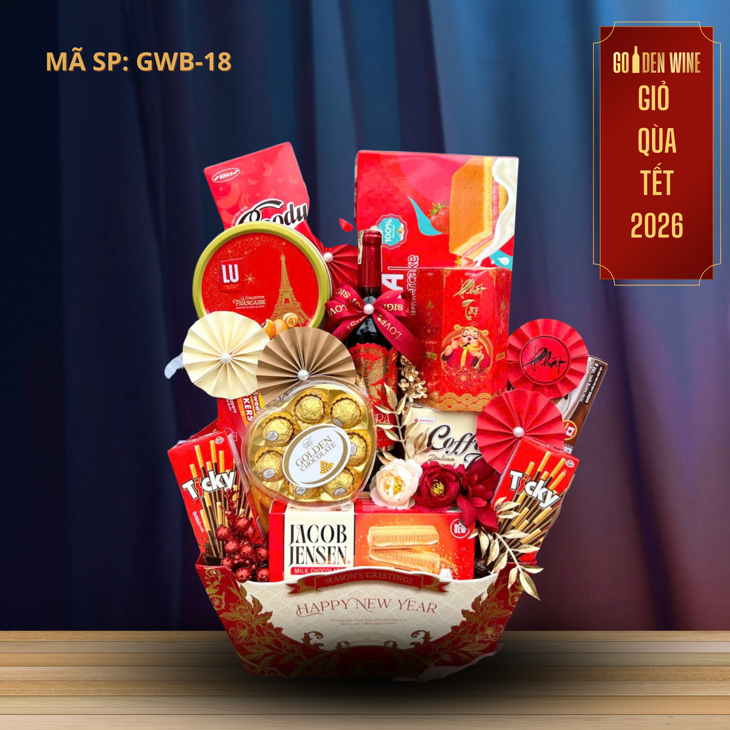 GIỎ QUÀ TẾT 2026 GWB-18