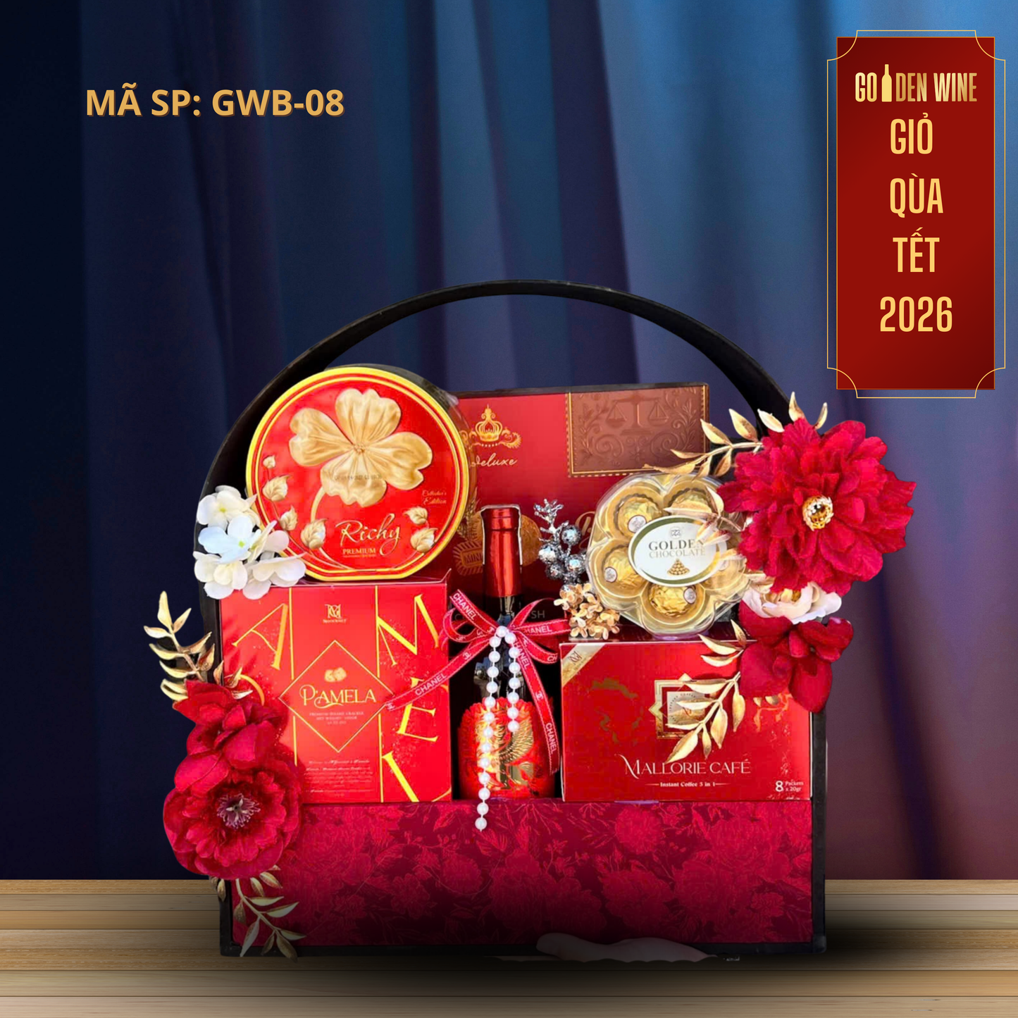 GIỎ QUÀ TẾT 2026 GWB-08