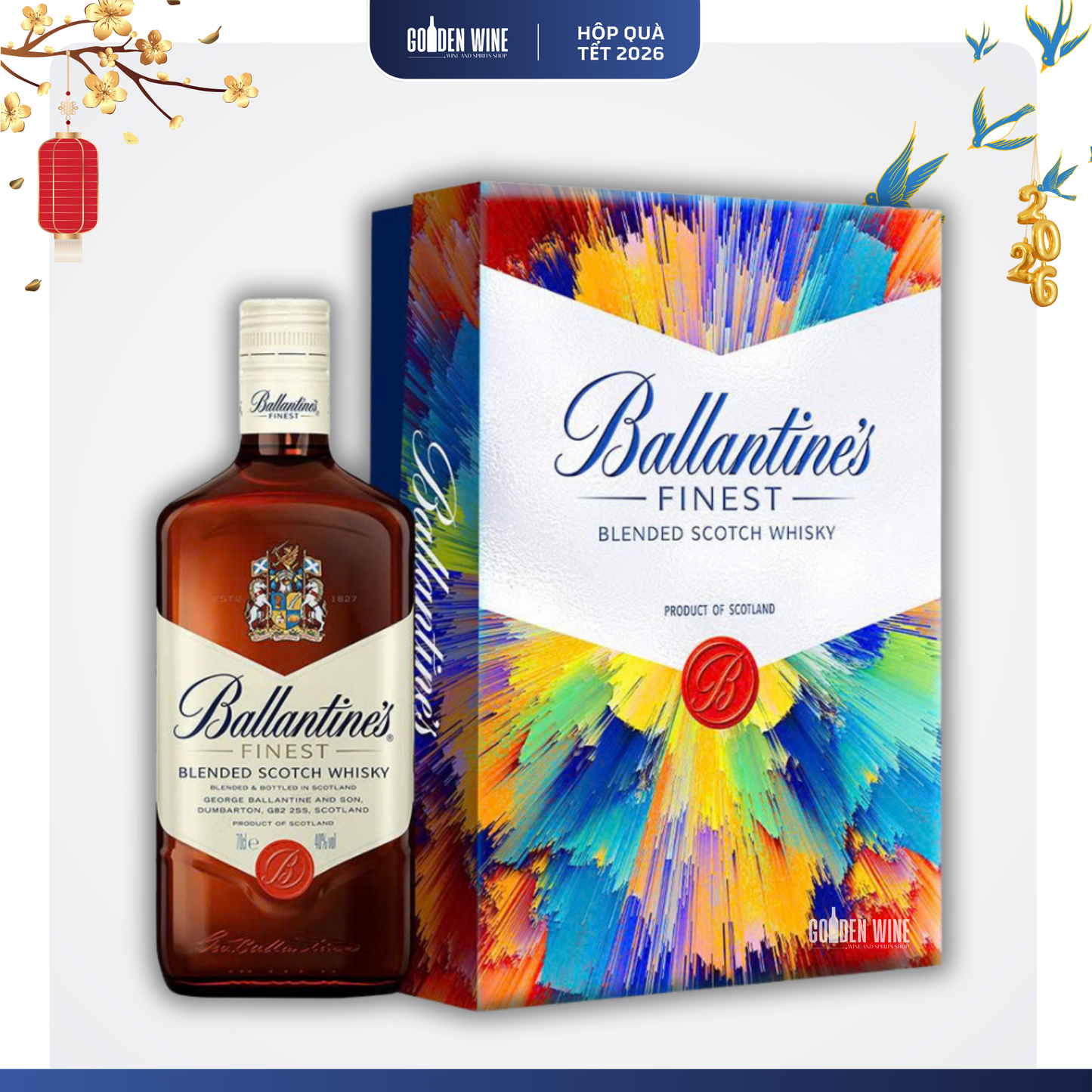 HỘP QUÀ TẾT 2026 BALLANTINE'S FINEST