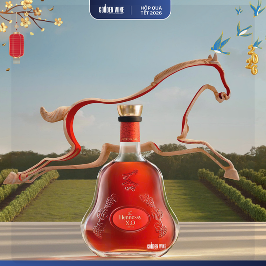 HỘP QUÀ TẾT 2026 HENNESSY X.O DELEXU 70CL