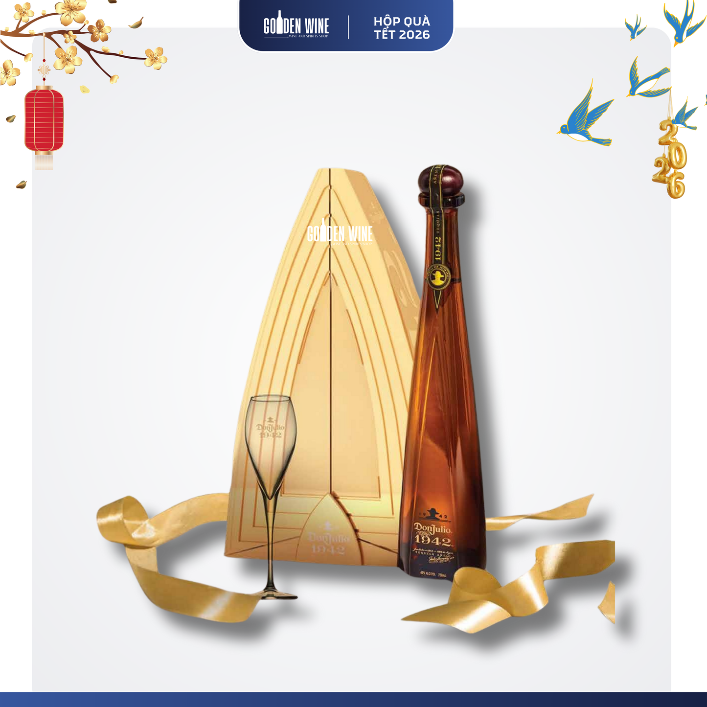 HỘP QUÀ TẾT 2026 DON JULIO 1942 & PHIÊN BẢN GIỚI HẠN