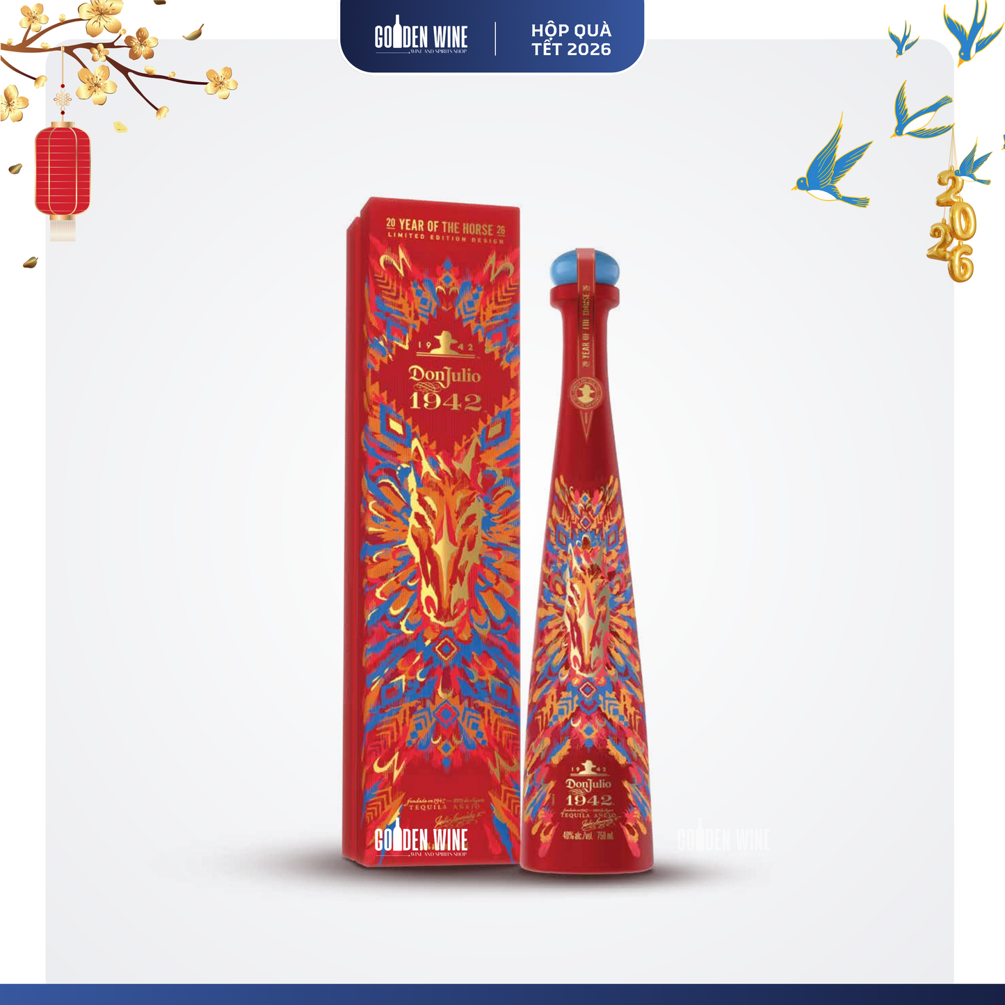 HỘP QUÀ TẾT 2026 DON JULIO 1942 & PHIÊN BẢN GIỚI HẠN