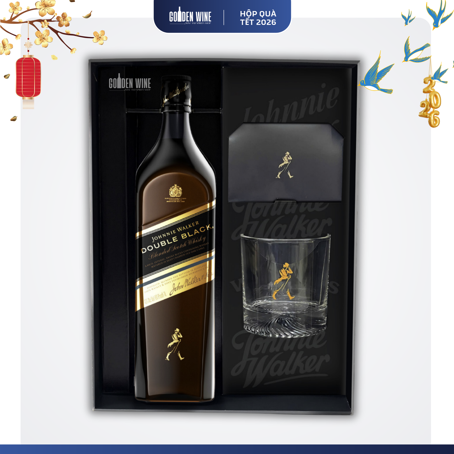 HỘP QUÀ TẾT 2026 JOHNNIE WALKER DOUBLE BLACK