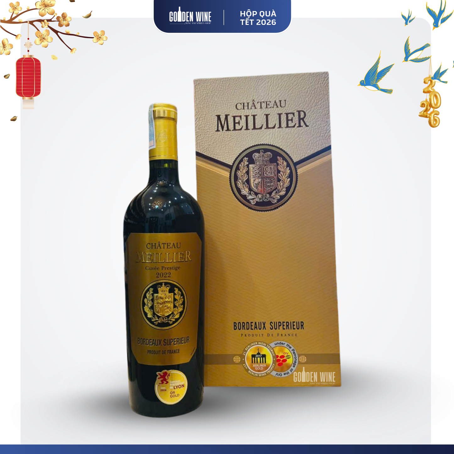 HỘP QUÀ TẾT 2026 MEILLIER BORDEAUX