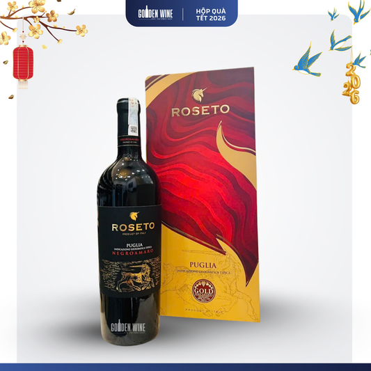 HỘP QUÀ TẾT 2026 ROSETO NEGROAMARO