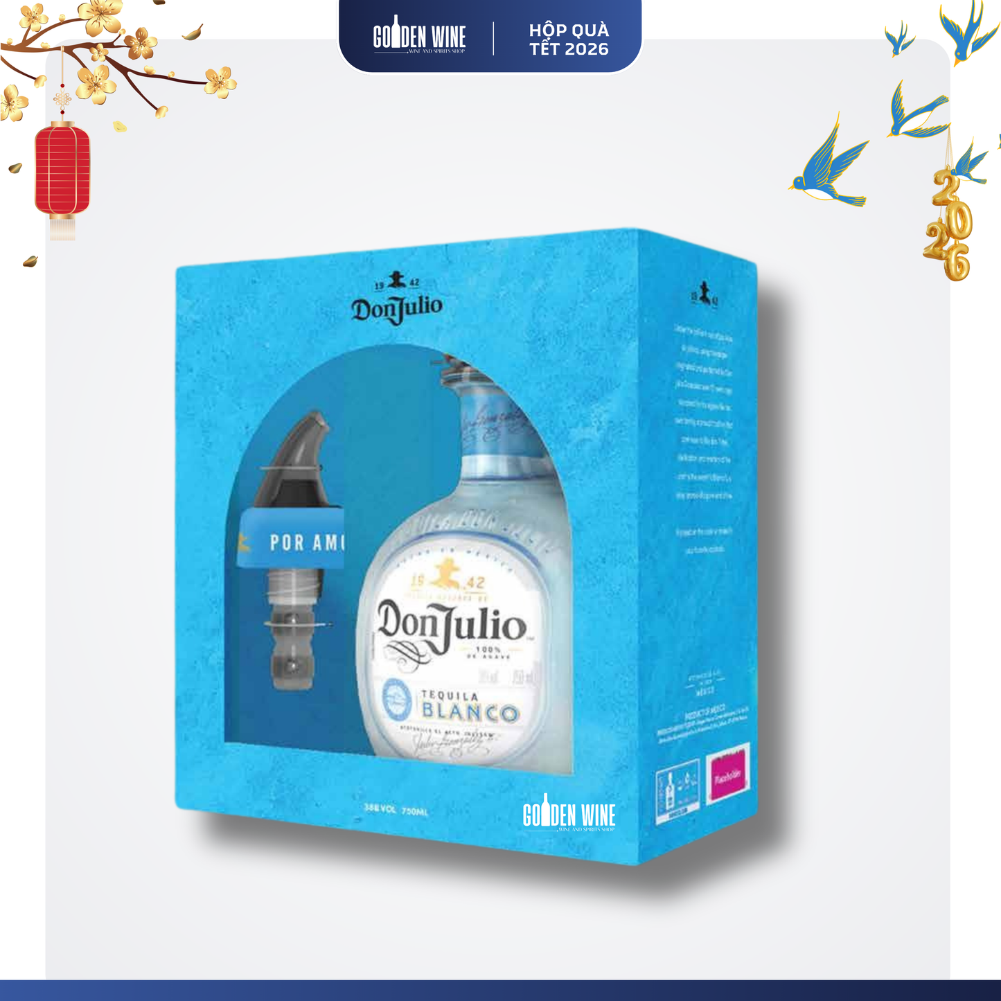 HỘP QUÀ TẾT 2026 TEQUILA DON JULIO