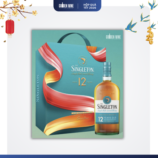 HỘP QUÀ TẾT 2026 THE SINGLETON 12 KÈM LY